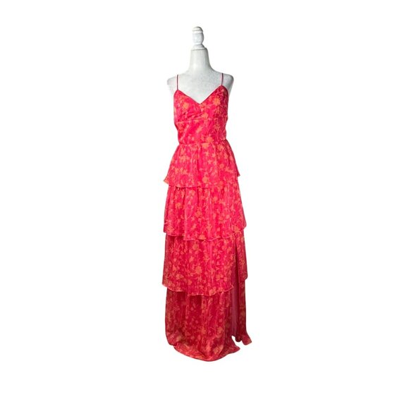 Amanda Uprichard Thaddea Maxi Dress in Brookeside Medium New Womens Gown - Picture 4 of 15